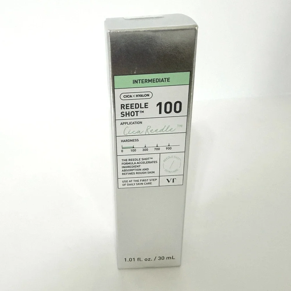 VT Cosmetics Reedle Shot 100 Cica Hyalon Essence Skin Booster 30mL New